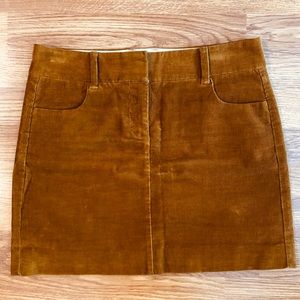 J.Crew Tan Corduroy Mini Skirt 2